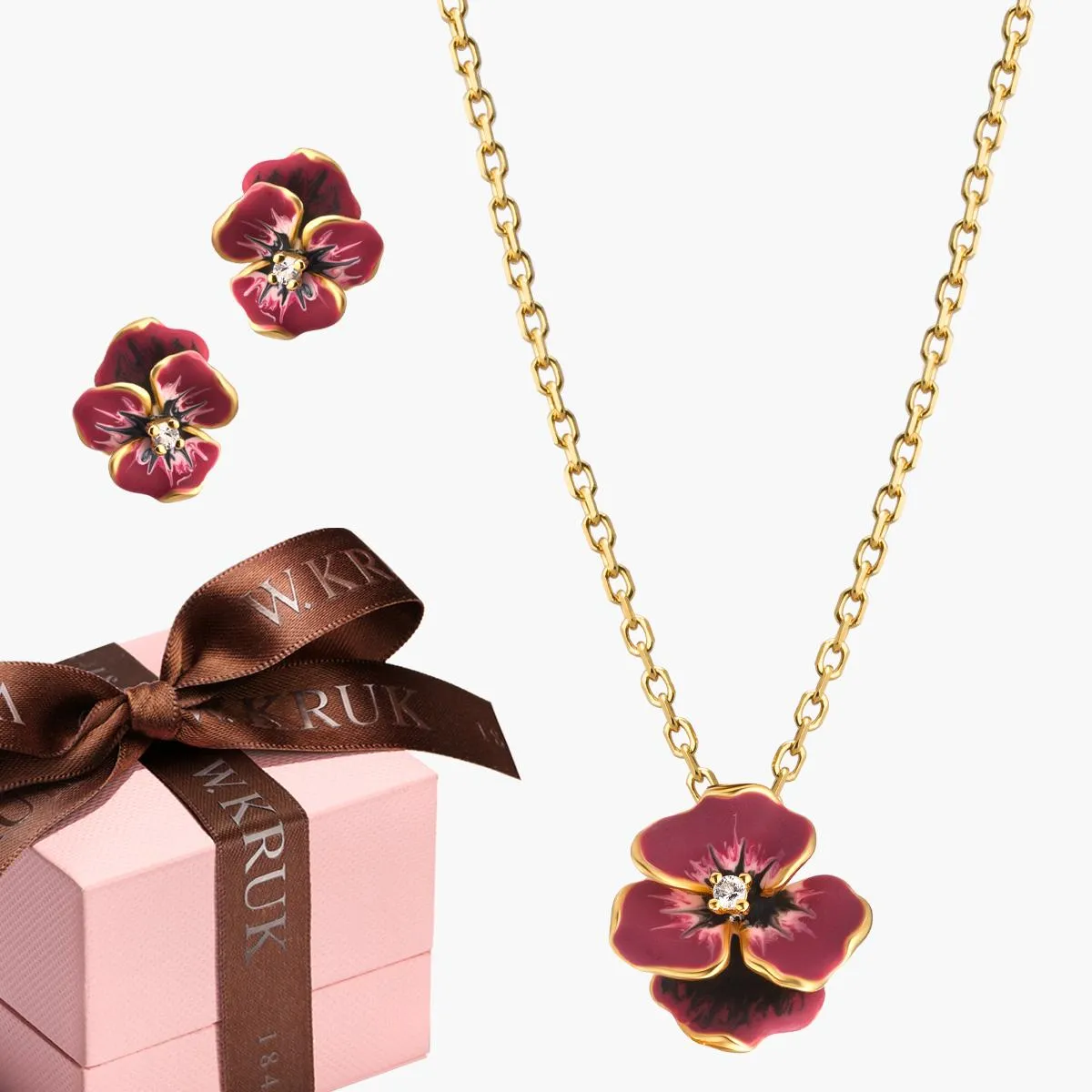 Komplet Bratki W.KRUK