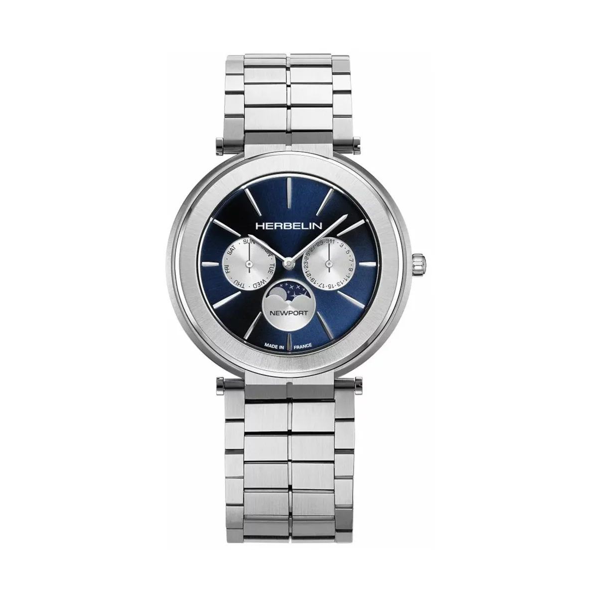 HERBELIN NEWPORT SLIM MOONPHASE W.KRUK