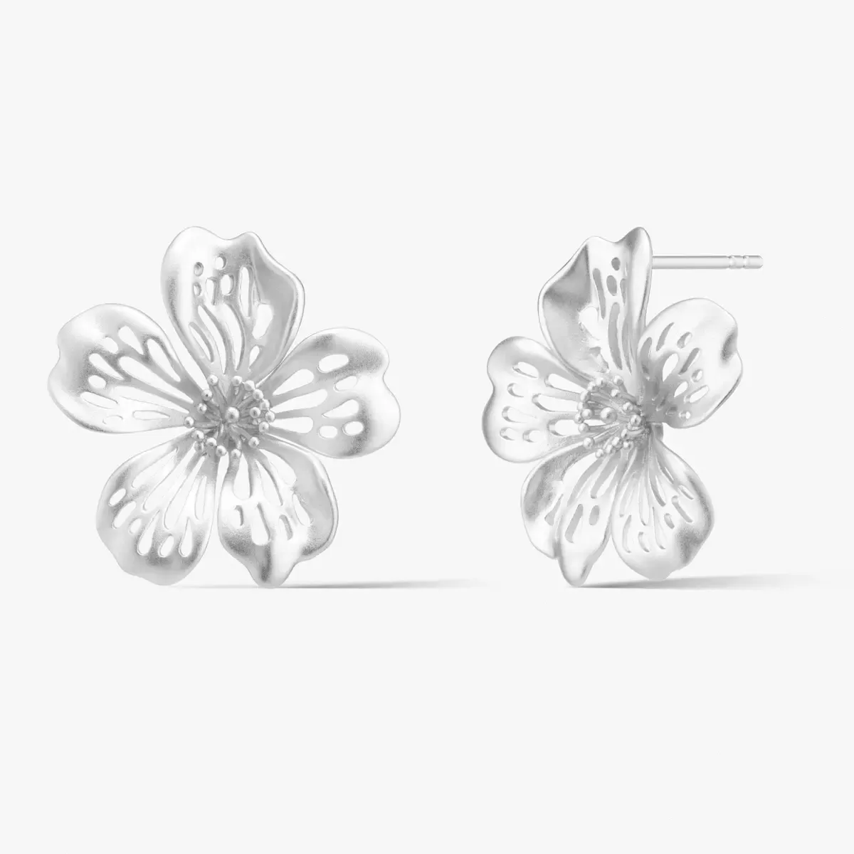 Kolczyki srebrne 
<br/> 
Kwiaty Nocy Wiśnia W.KRUK