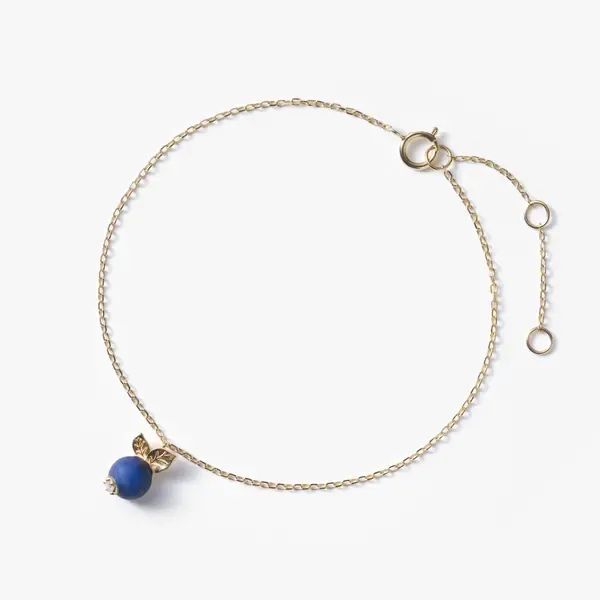 Bransoletka złota 
<br/> 
Kwiaty Nocy Borówka W.KRUK