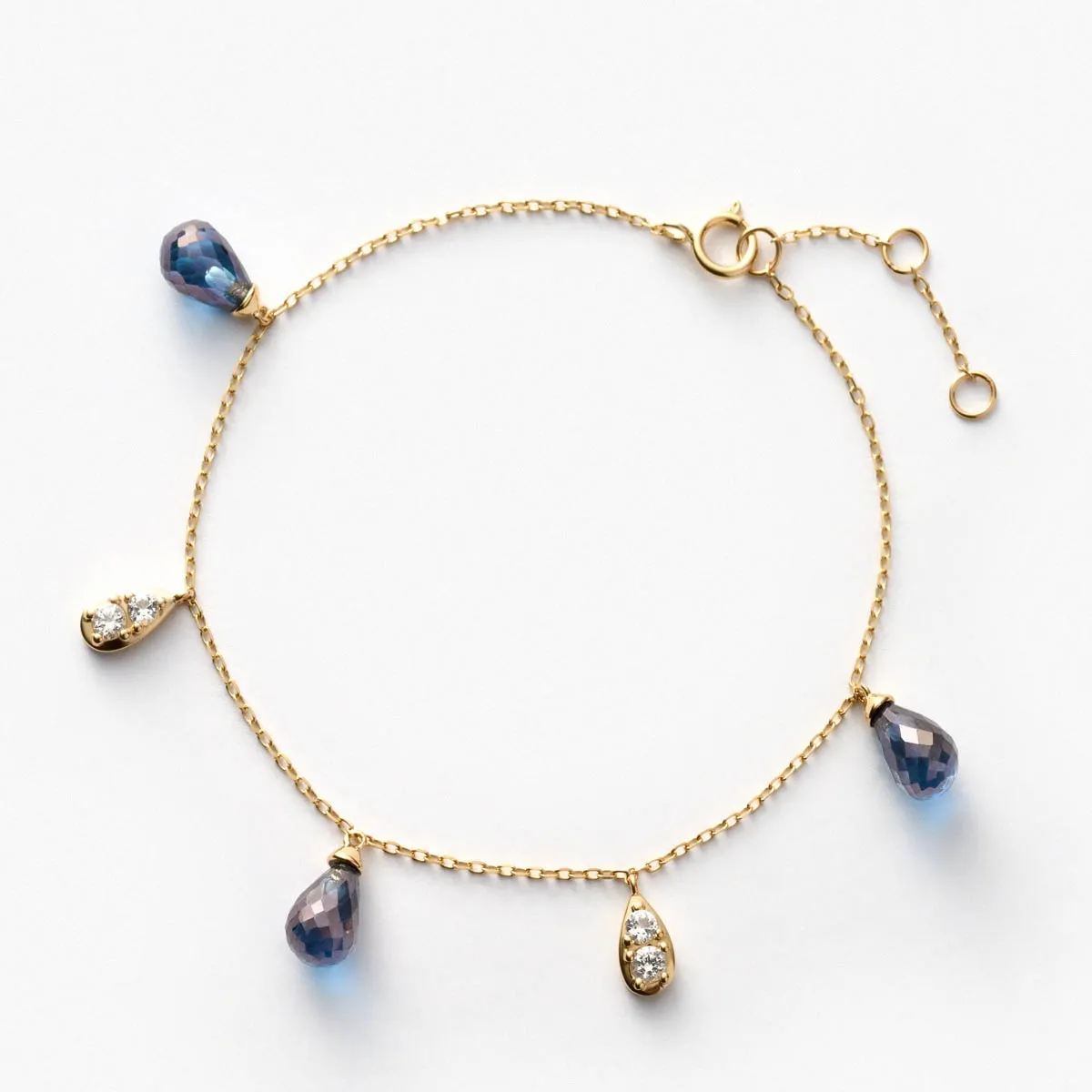 Bransoleta złota 
<br/> 
Kwiaty Nocy Bratki W.KRUK