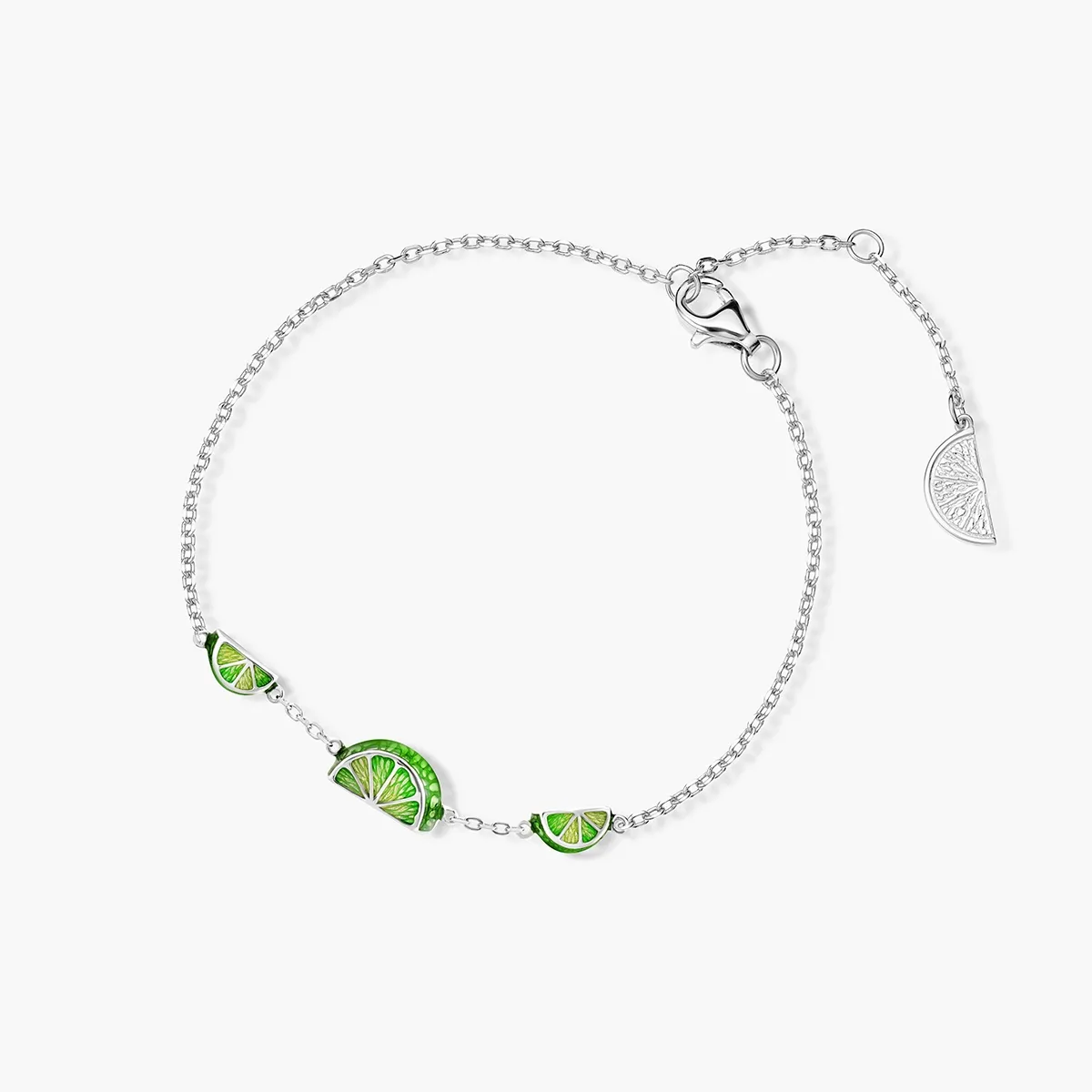 Bransoleta srebrna 
<br/> 
Kwiaty Nocy Limonki W.KRUK