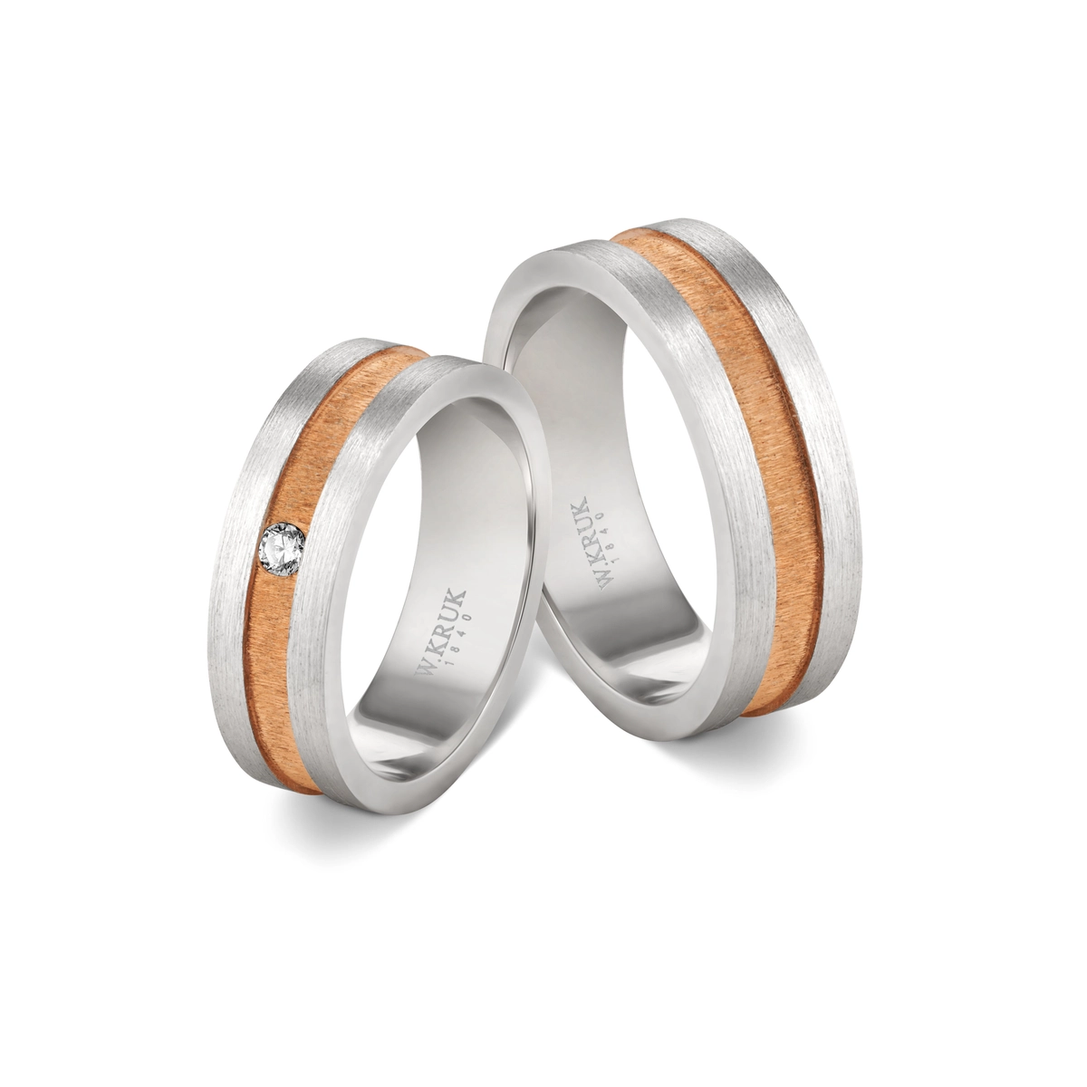 Komplet obrączek złotych ROSSALIA W.KRUK