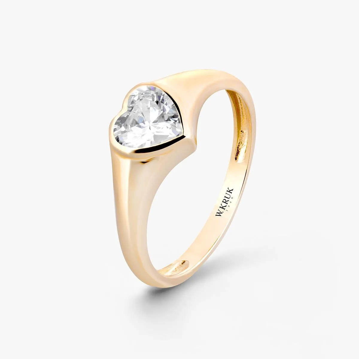 Pierścionek złoty Lollipop W.KRUK