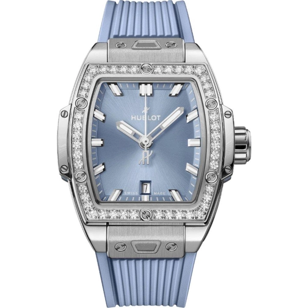 ZEGAREK HUBLOT SPIRIT OF BIG BANG STEEL COAL BLUE DIAMONDS