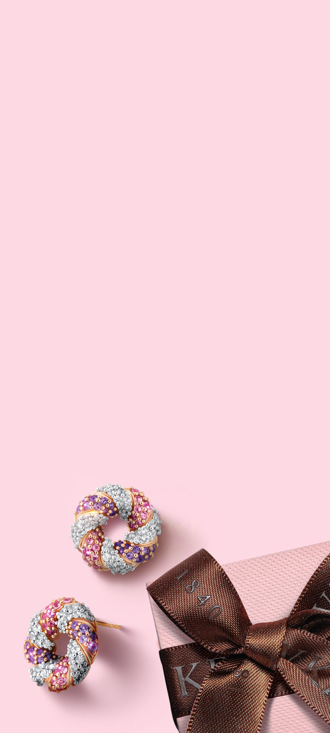 Biżuteria białe kruki W.KRUK