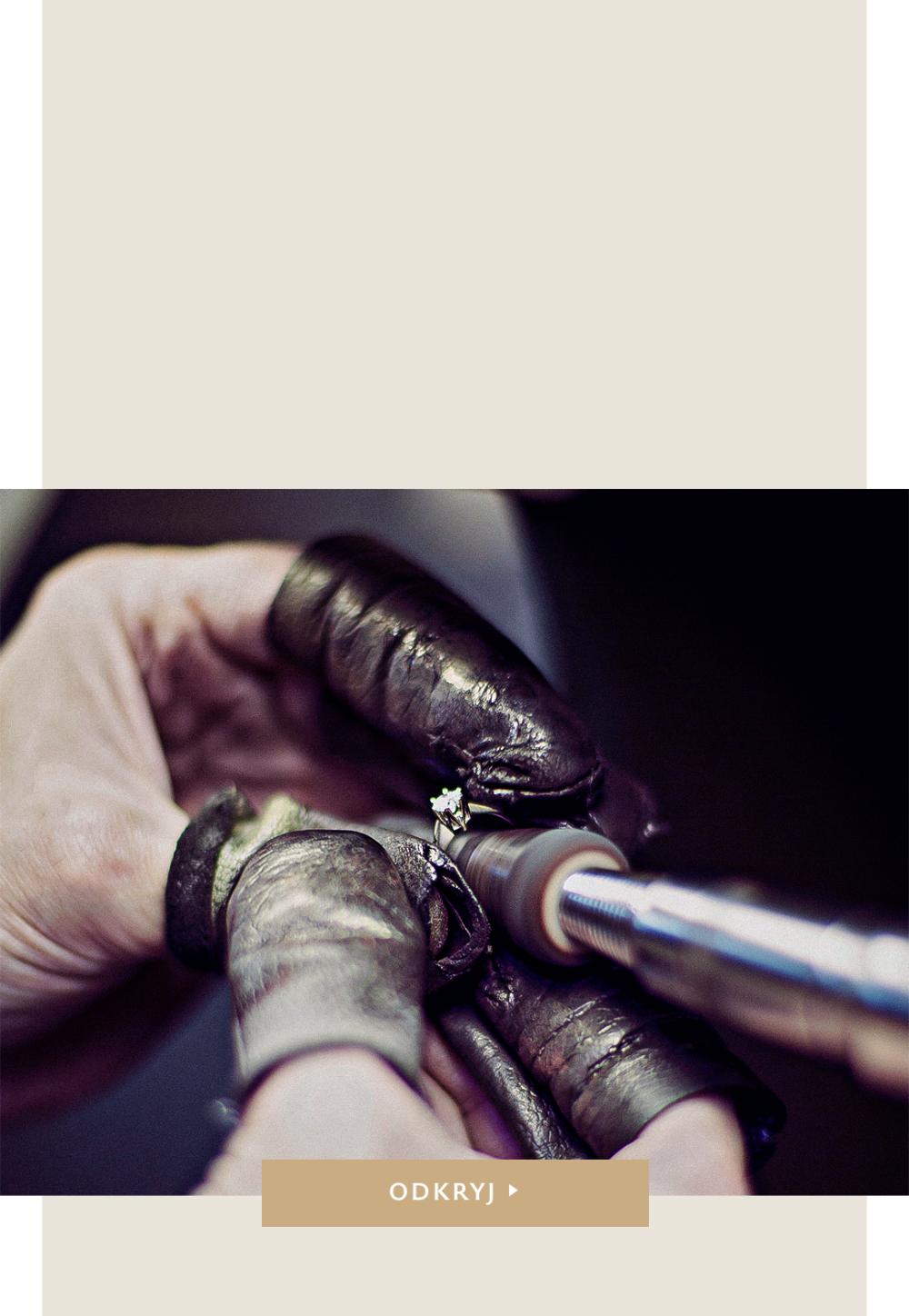 Pierścionki zaręczynowe - manufaktura